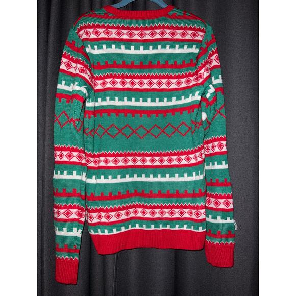 Ugly Christmas Sweater Xmas Size Small Cat - Picture 3 of 3